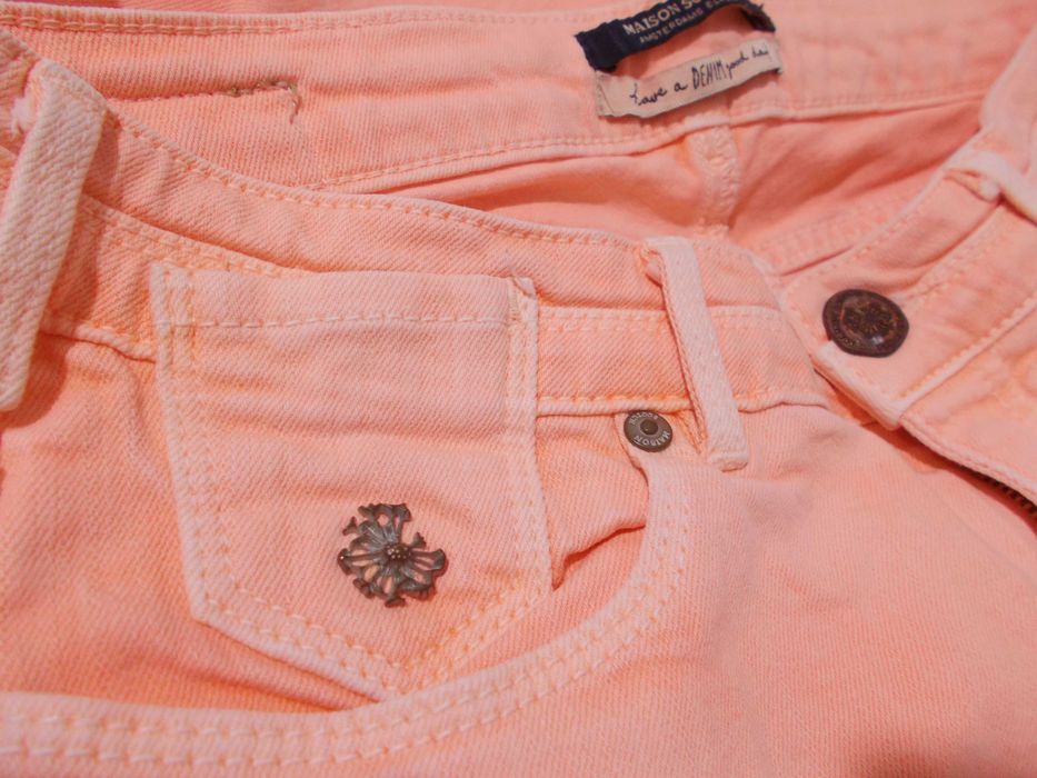 Джинсы скинни neon coral W27 L32 'Scotch & Soda - Maison Scotch'