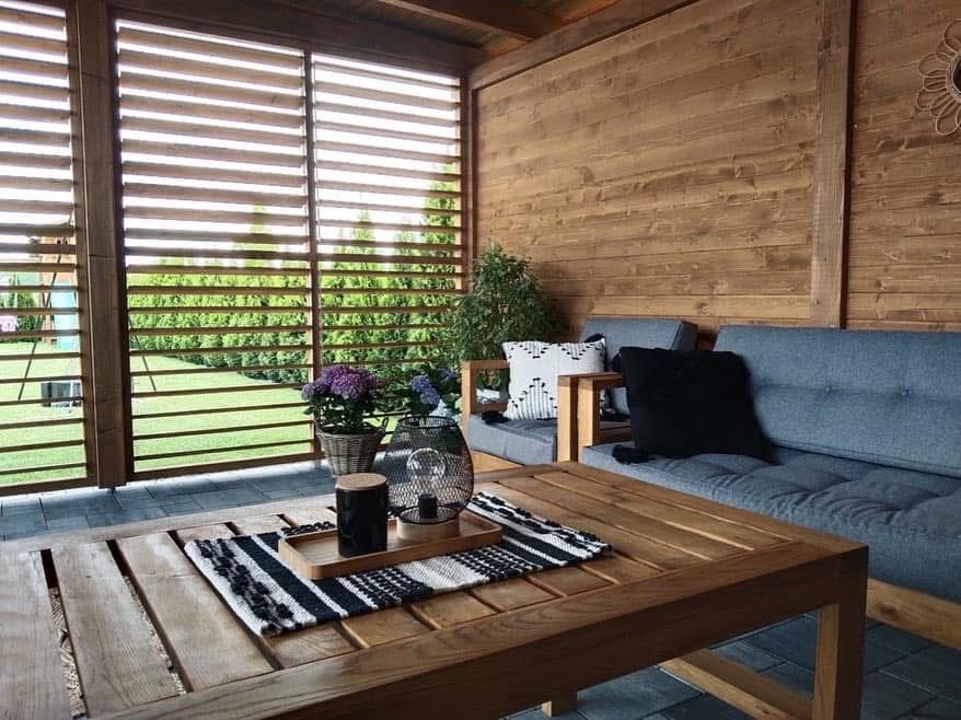 Meble ogrodowe drewniane