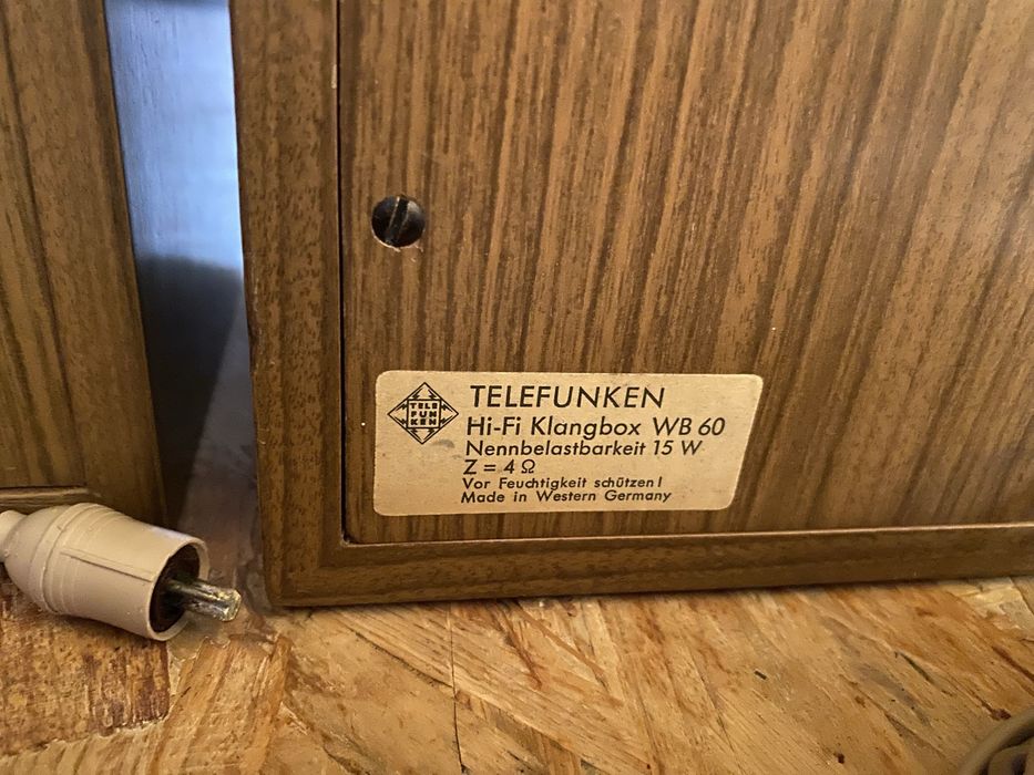 Kolumny Telefunken WB 60