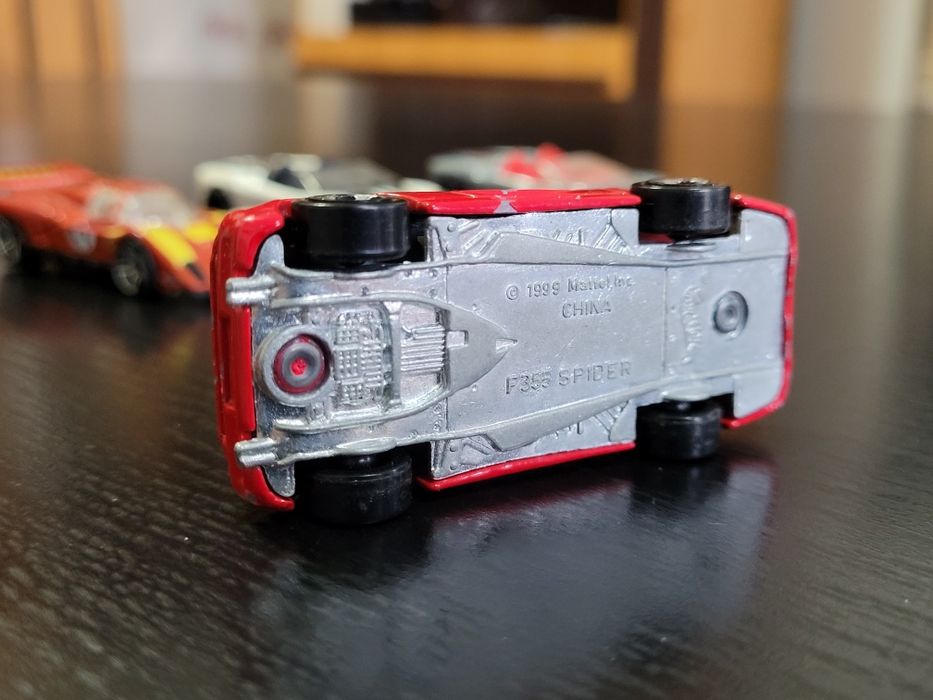 Conjunto 4 Hotwheels Ferrari