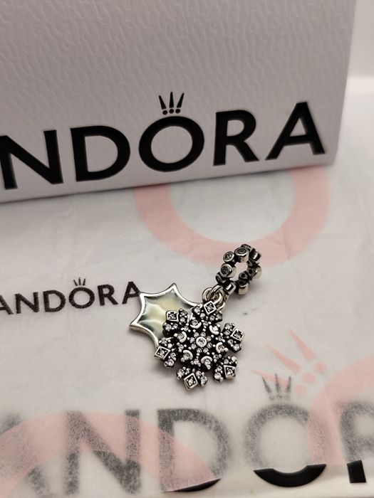 Pendente floco de neve Pandora