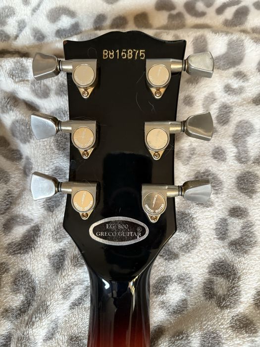 Greco ’81  Les Paul + Peter Green mod!