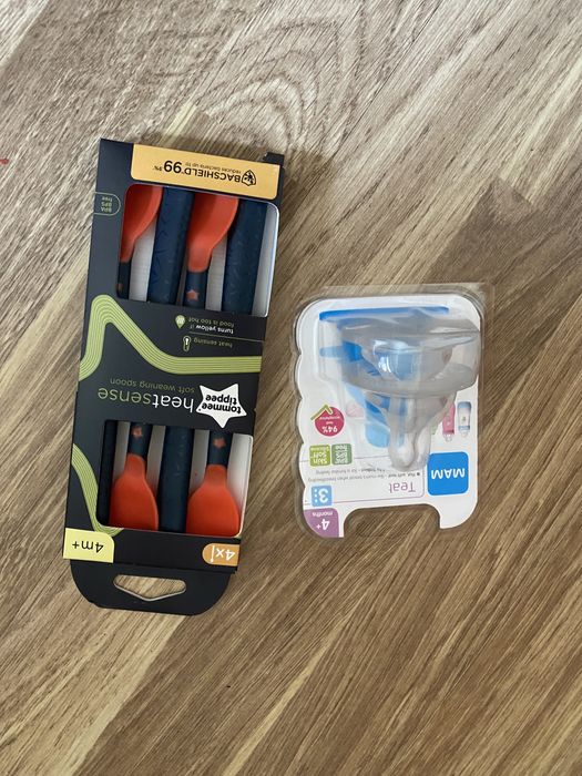 Новая бутылка ложечка термо