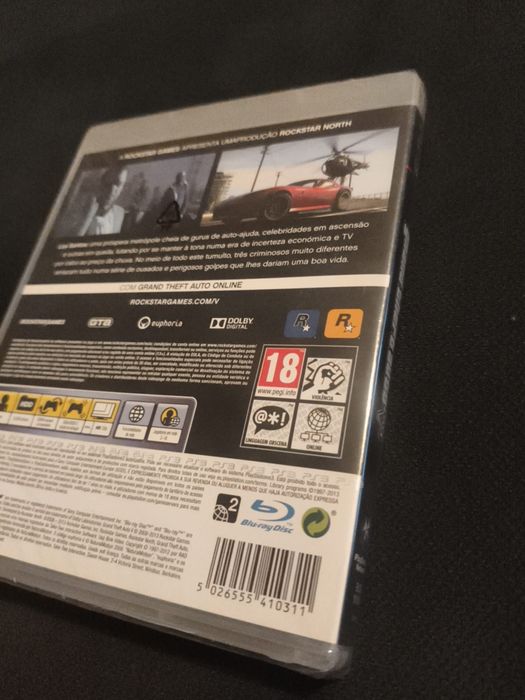 Grand Theft Auto V (GTA 5) PS3 - NOVO / SELADO De Fábrica (Colecionador)