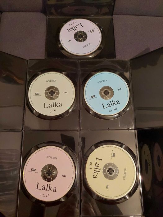 "Lalka" (1997) Serial 5 płyt DVD (Kamas, Braunek)