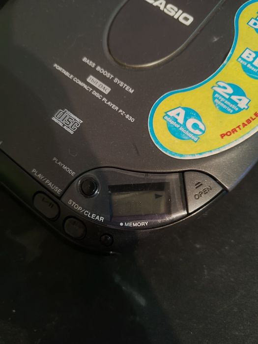 Discman casio pz-830 1-bit dac | BBS | pamięć |