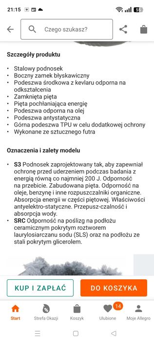 Buty robocze ocieplane