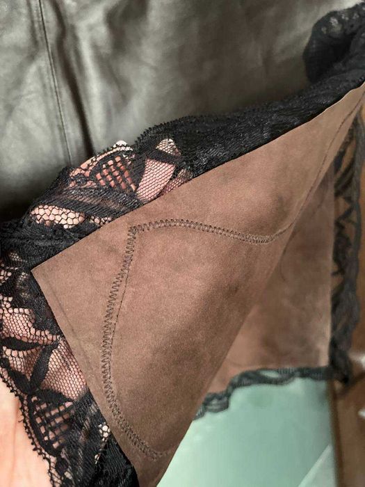 ZARA юбка шкіряна розмір ХЛ