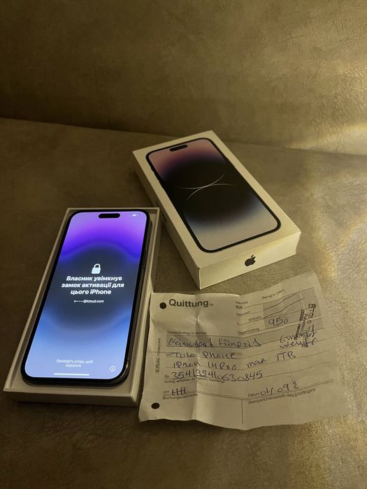 Icloud block! Iphone 14 pro max 1 tb