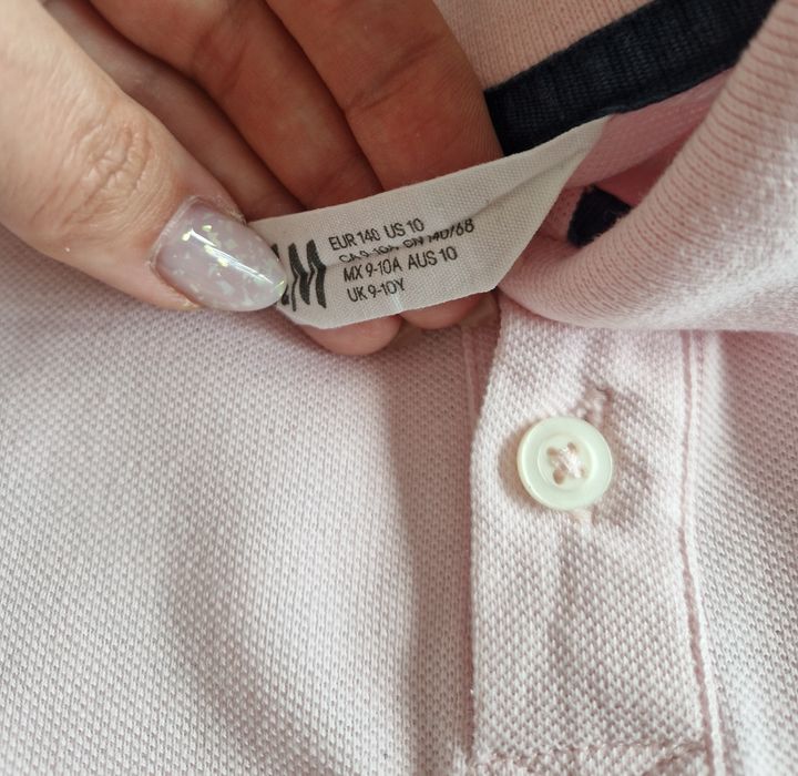 Komplet polo i szorty H&M r. 140