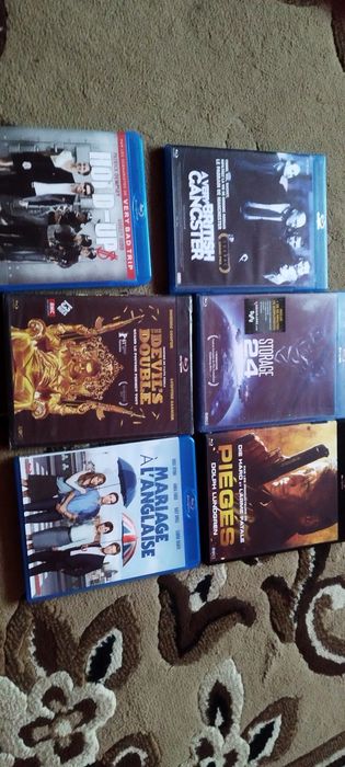 Filmy Blu-ray komplet zafoliowane i inne