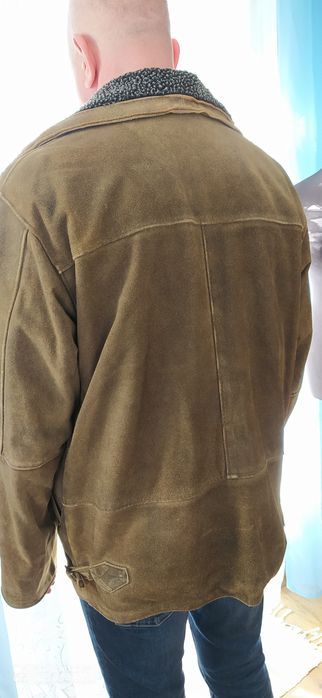 Skóra licowa w kolorze camel rozmiar XXL