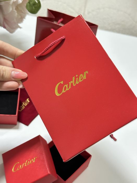 Упаковка під прикраси  коробка пакет пильник картьє картье cartier
