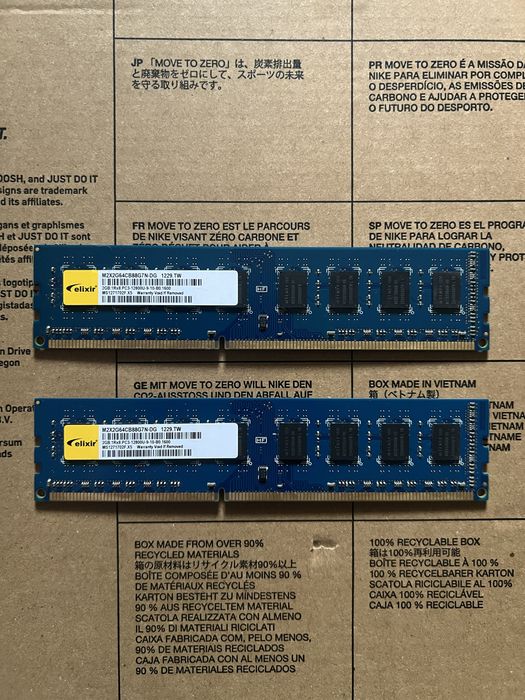 Оперативна пам’ять Elixir 4GB (2x2GB) DDR3 1600 MHz PC3-12800