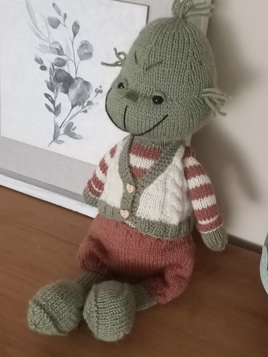 Przesympatyczny Grinch amigurumi