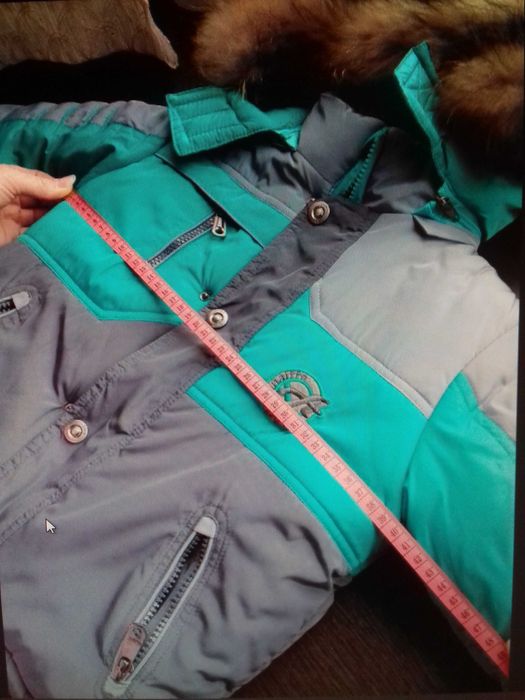 Зимовий костюм куртка комбінезон на 3-5 років!