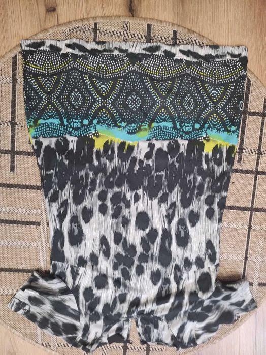 kolorowa cienka tunika