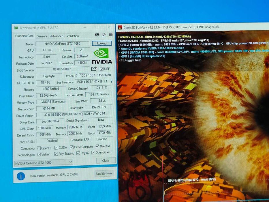 Готовый ПК. GTX1060 6gb MSI Z170 SSD