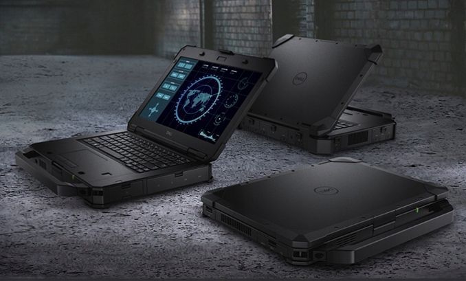 Pancerny Dell 7424 Rugged i7-8gen 16Gb 512SSD LTE - Laptop przemysłowy