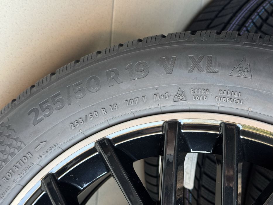 R-19 зима Mercedes,оригінал для моделей Мерседес:GLE GLS GL ML R w167 v167 w166 w164 взутий у шини Continental Winter Contact TS 870 P 255/50/R19