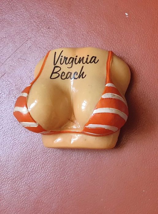 Магнитики на холодильник "Virginia Beach", "Hudson River", etc. Комплект 9 шт. Б/У