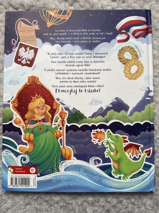 Książka dla dzieci 101 ciekawostek o Polsce