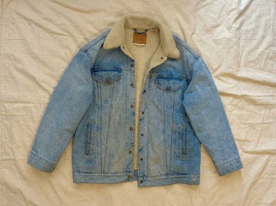 Kurtka dżinsowa Levi’s Premium Sherpa Trucker Jacket rozm. M