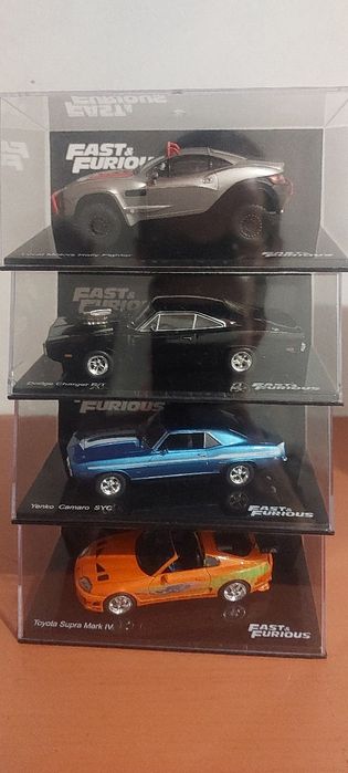 Carros velocidade furiosa 1:43