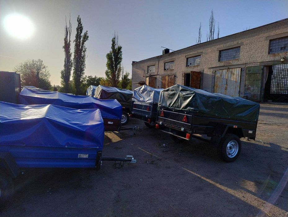 НОВИЙ УНІВЕРСАЛЬНИЙ ПРИЦЕП с завода 2000/1300/410  Доставка. Гарантія.