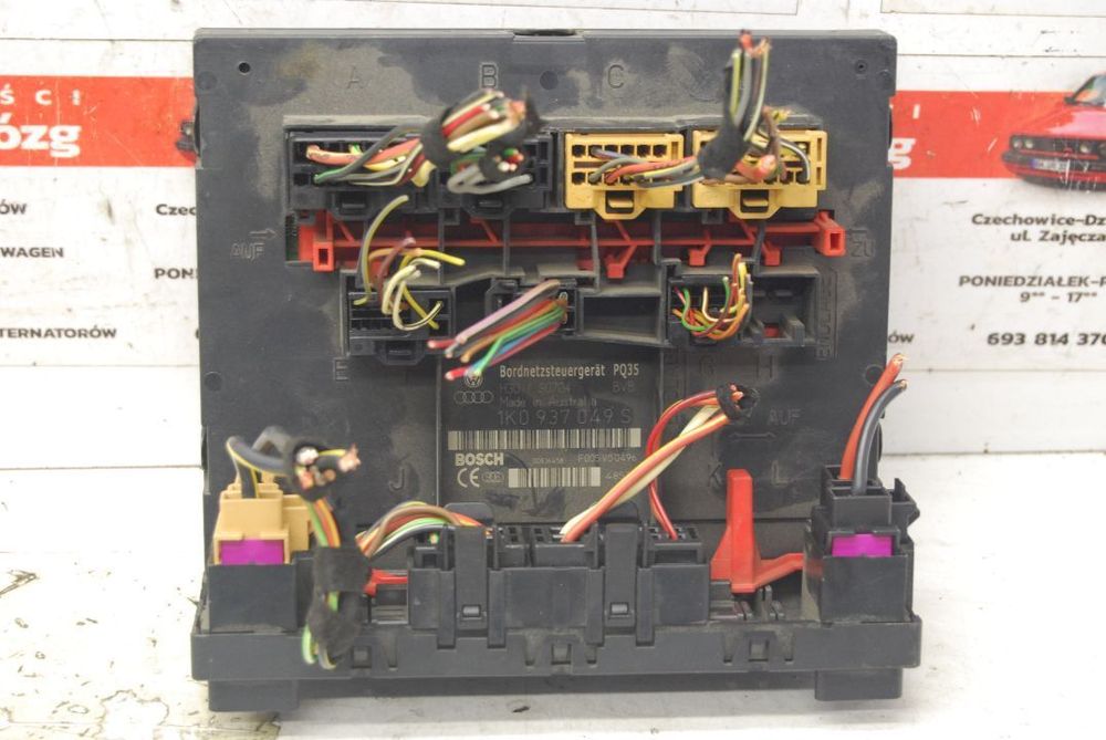 MODUŁ STEROWNIK BORDNETZ 1K0937049S SEAT LEON II VW SKODA AUDI