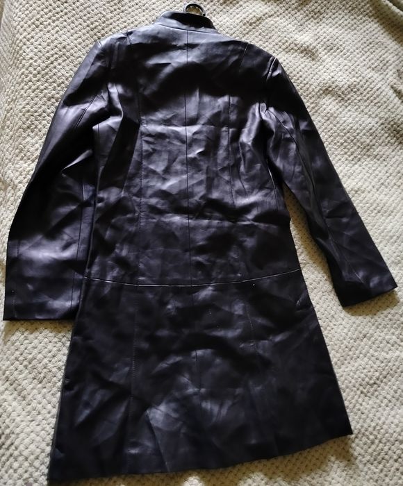 Пальто кожзамшевоє