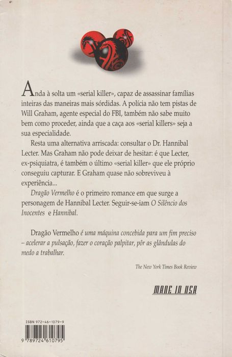 Dragão Vermelho - Thomas Harris