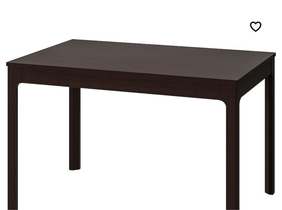 Mesa de Jantar retangular extensivel de madeira