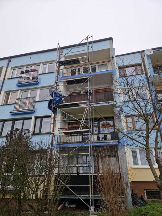 Wynajem Rusztowania Elewacyjnego