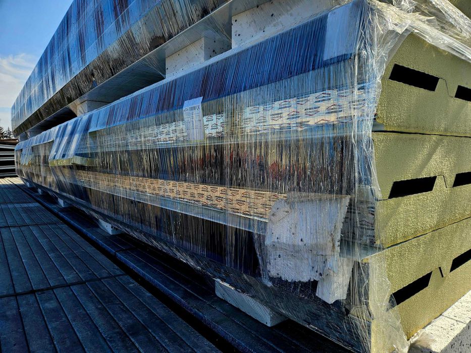 100 dachowa płyta warstwowa plyta obornicka dach konstrukcja Nowa 7,5m