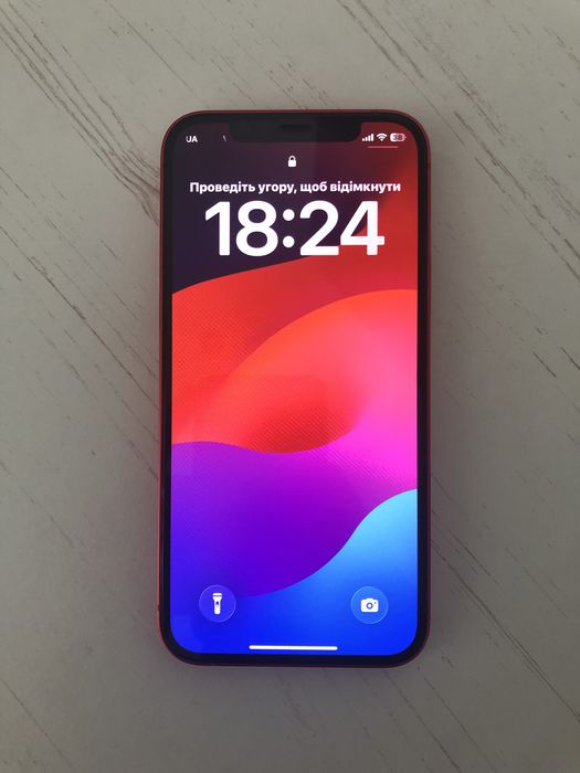 iPhone 12 128gb Red + 6 чохлів