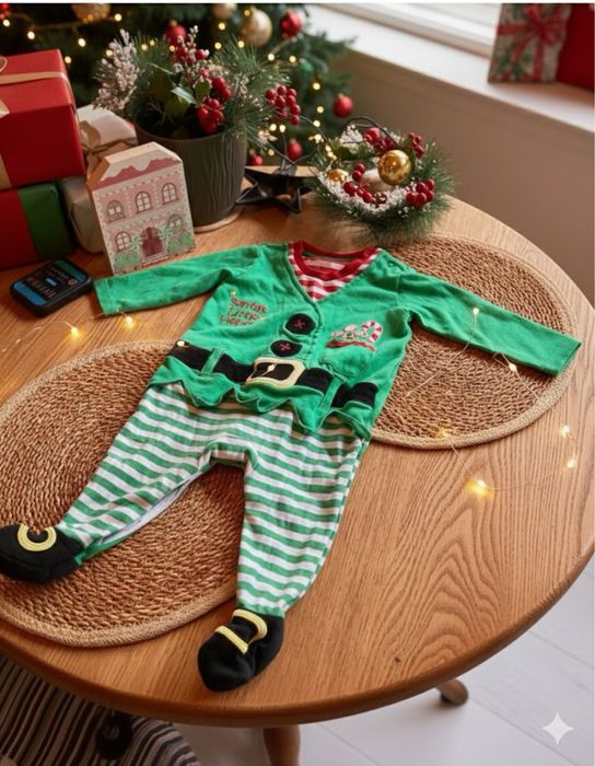 Чоловічок святковий новорічний «Помічник Санти»