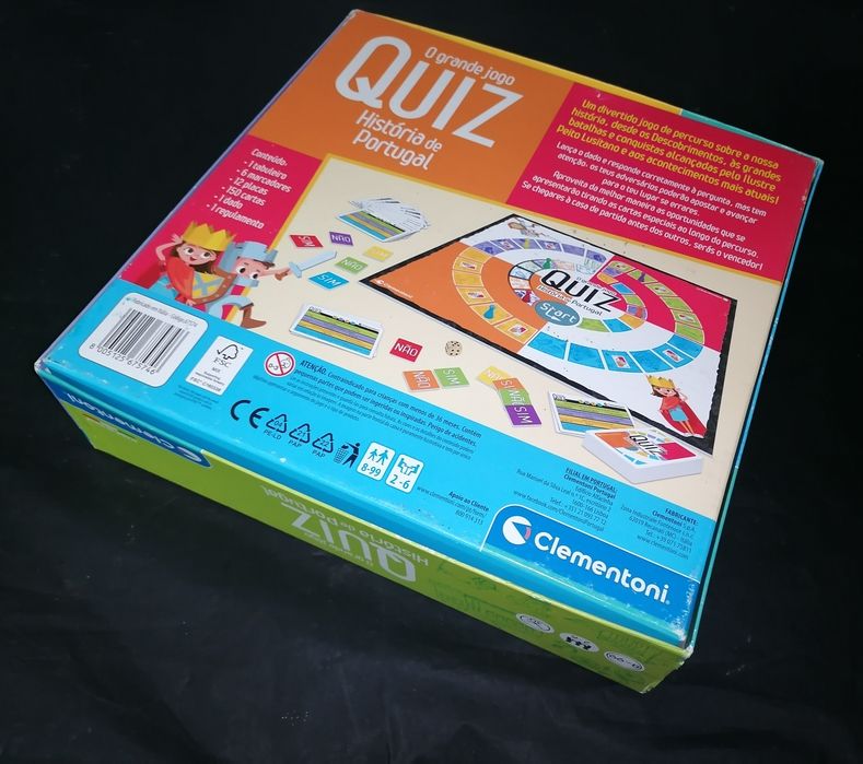 Jogo Quiz História de Portugal