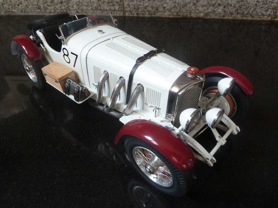 1:18 CMC, Mercedes Benz SSKL, Mille Miglia 1931, AutoArt, Minichamps