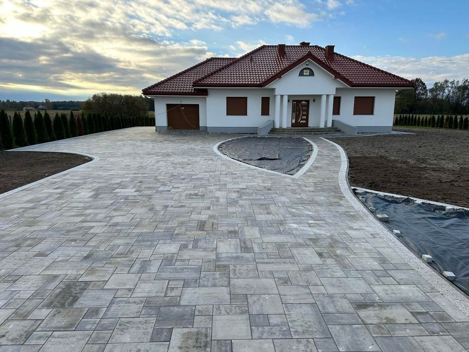 Kompleksowe Układanie Kostki Brukowej / Gresów Darmowy Projekt