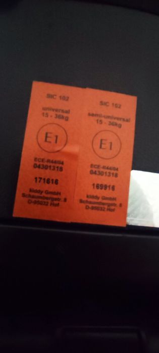Fotelik Kiddy 15-36 isofix