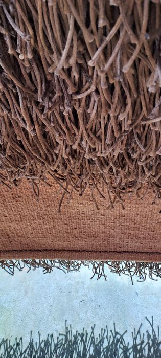 Carpete castanha 165x125cm