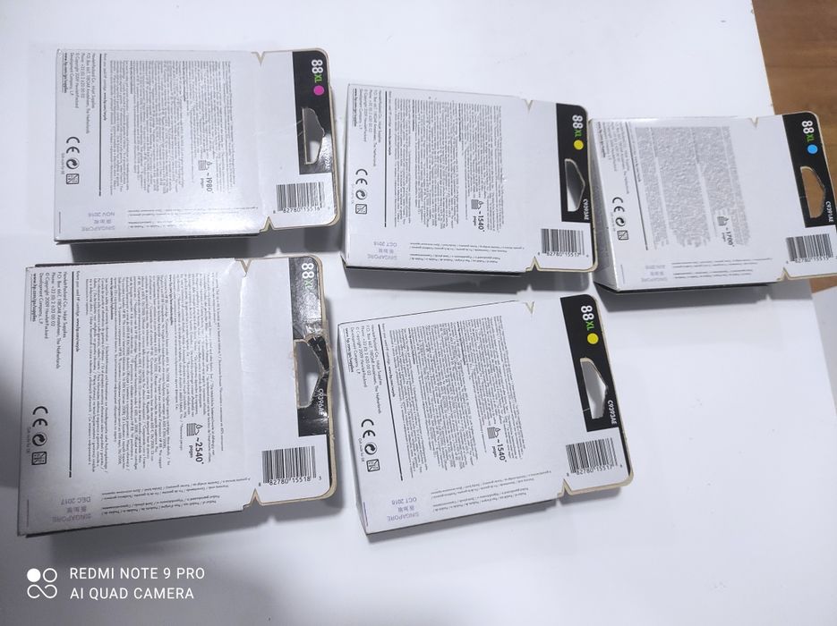 Tinteiros HP88 XL Novos