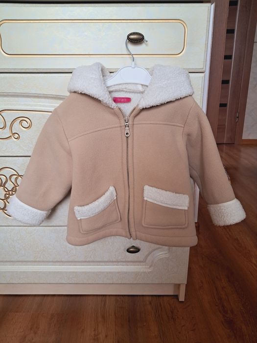 Тепла кофта з капюшоном, куртка, на 1,5-2 роки, 92 розмір
