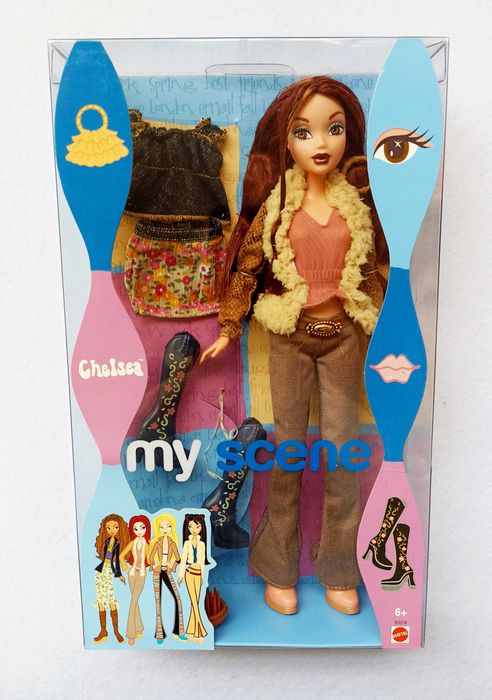 Barbie Chelsea My Scene, Back to School, ano 2002, rara