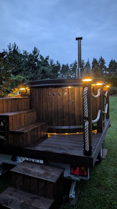 mobilna balia jakuzzi bania wynajem