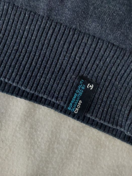 Granatowy sweter cropp
