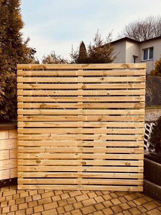 Pergola Płot Żaluzjowy MONAKO Prosty Solidny Pergole Płoty Na Lata