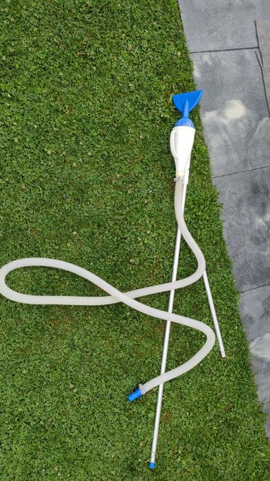 Zestaw Basen + pompa piaskowa + drabinka + odkurzacz basenowy + siatka