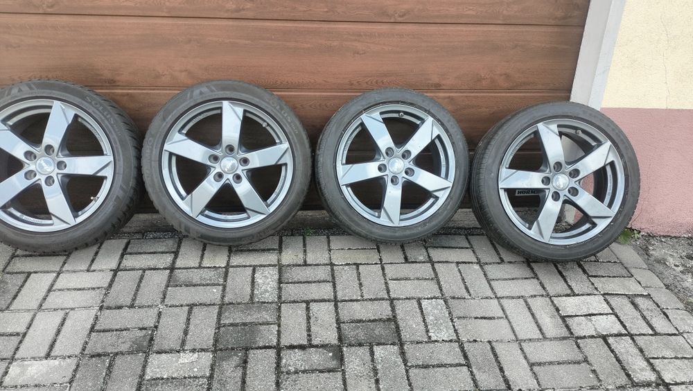 Alufelgi 5*114.3 R17 z oponami